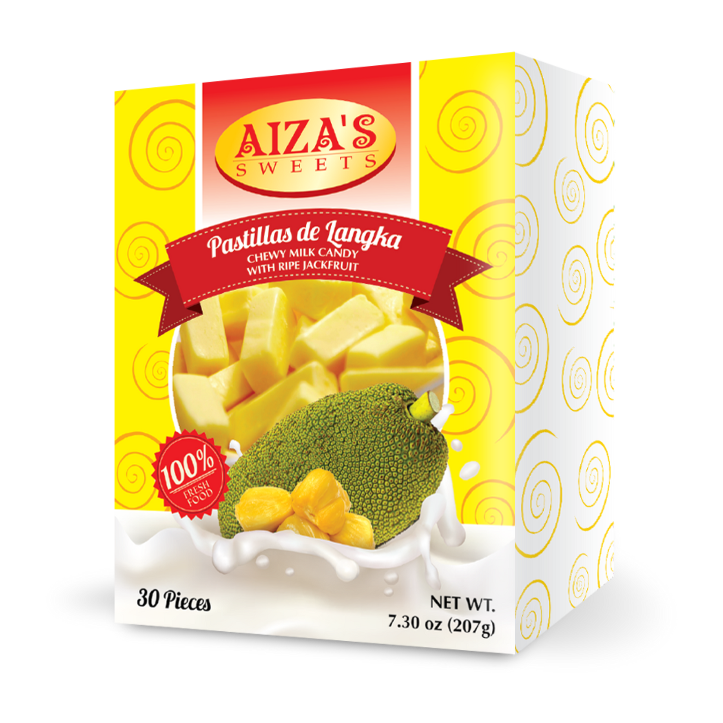 Aiza's Sweets Pastillas de Langka 30x25/207g |  7.3oz