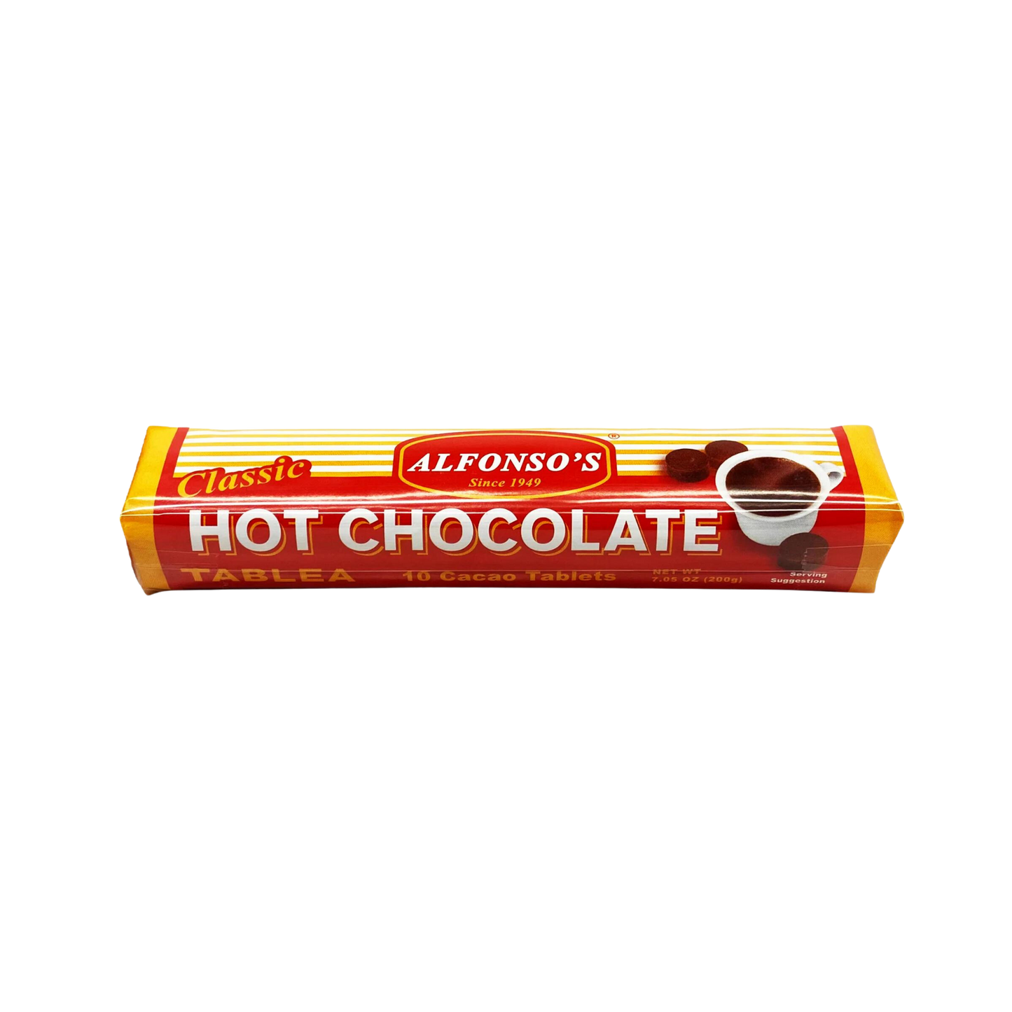 ALFONSO’S HOT CHOCOLATE (Classic Tablea) - 6x12/200g   | 7.05oz