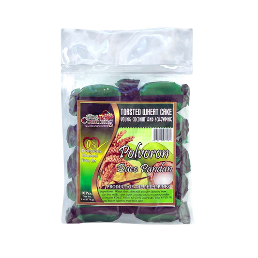 Aling Conching Polvoron Buco Pandan - 50/170g  | 6oz