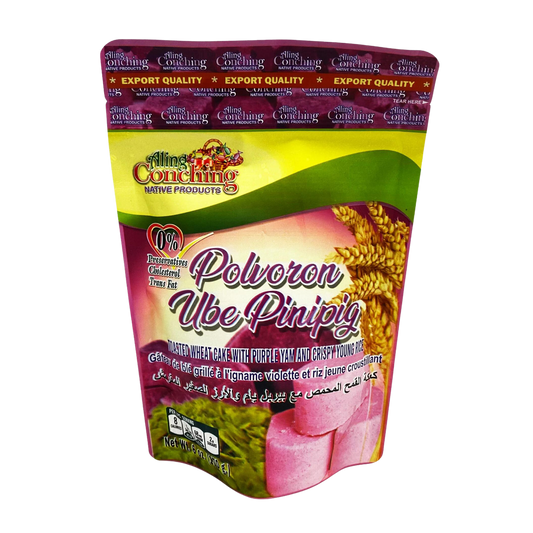 Aling Conching Polvoron Pinipig w/ Ube - 50/170g  | 6oz