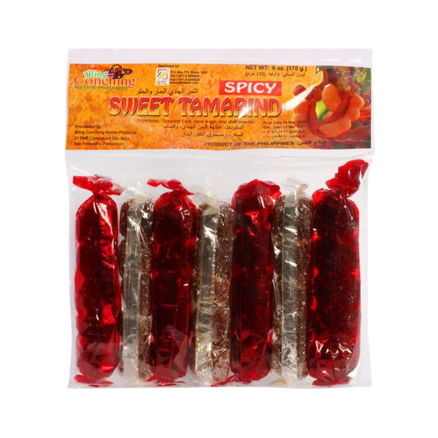 Aling Conching Sweet and Spicy Tamarind - 50/170g  | 6oz