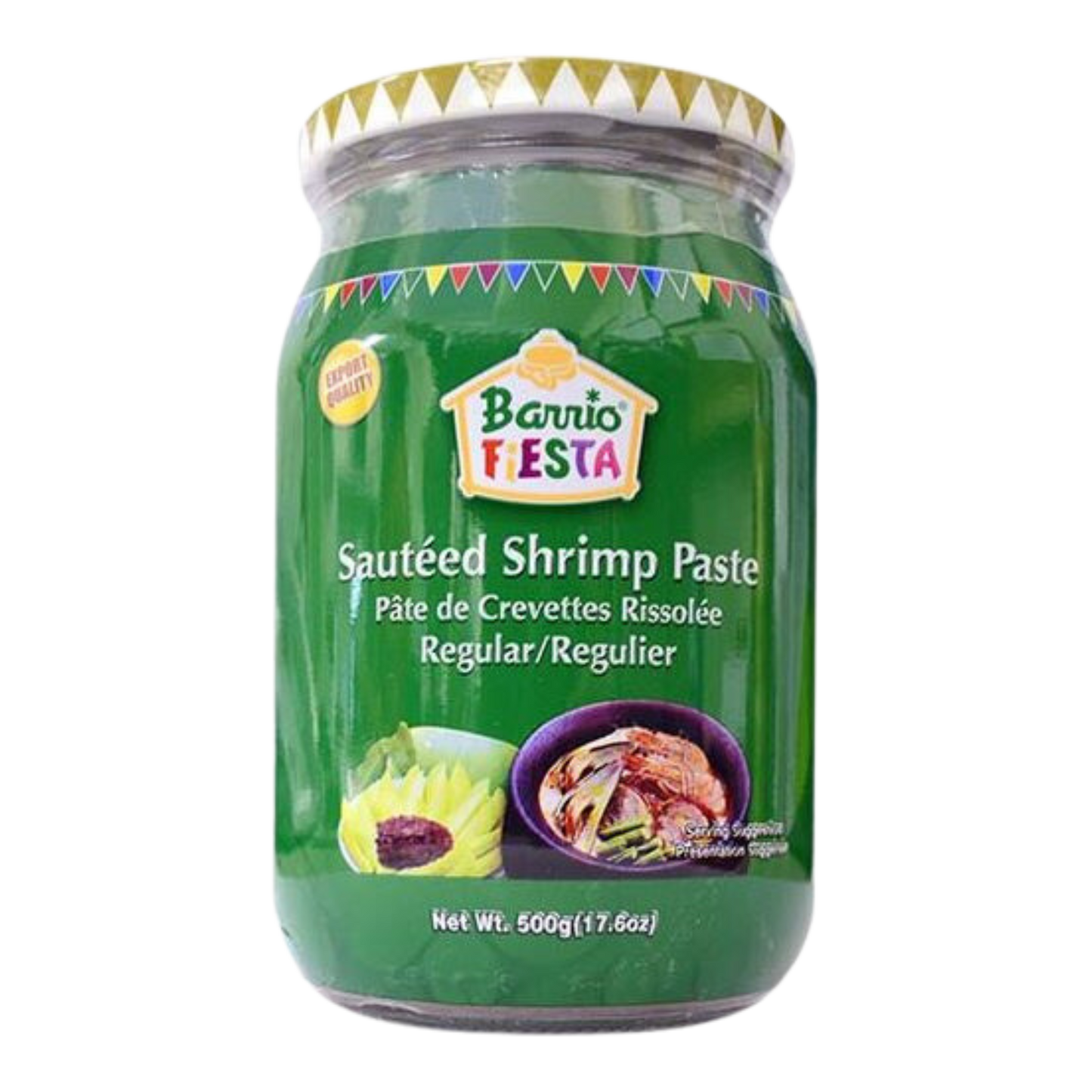 Barrio Fiesta Sauteed Shrimp Paste Regular 12/500g | 17.6oz