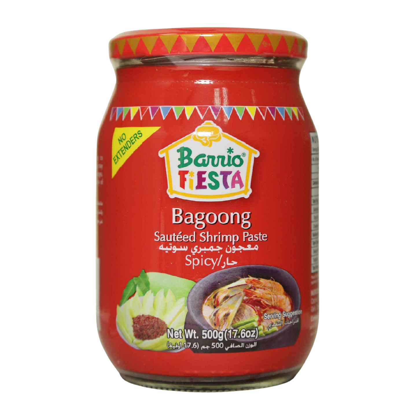 Barrio Fiesta Sauteed Shrimp Paste Spicy - 12/500 | 17.6oz