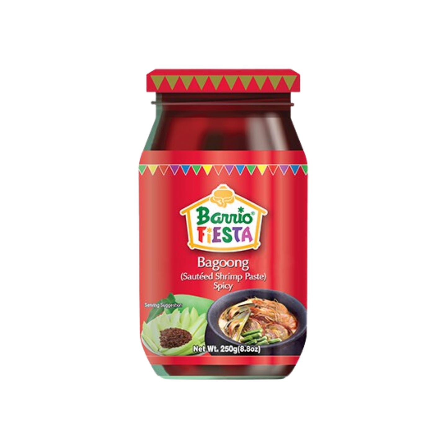 Barrio Fiesta Sauteed Shrimp Paste Spicy - 24/250g | 8.82oz