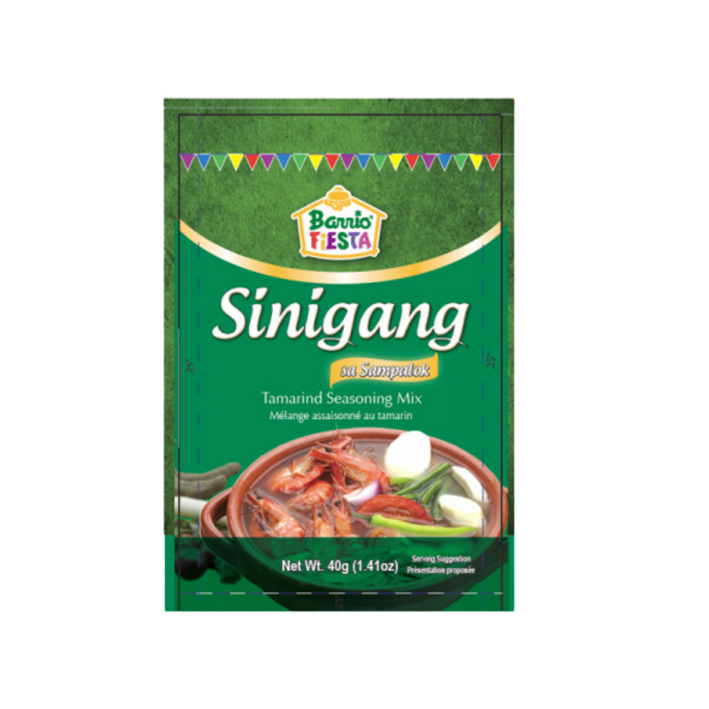 Barrio Fiesta Sinigang sa Sampalok Mix - 72/40g | 1.41oz