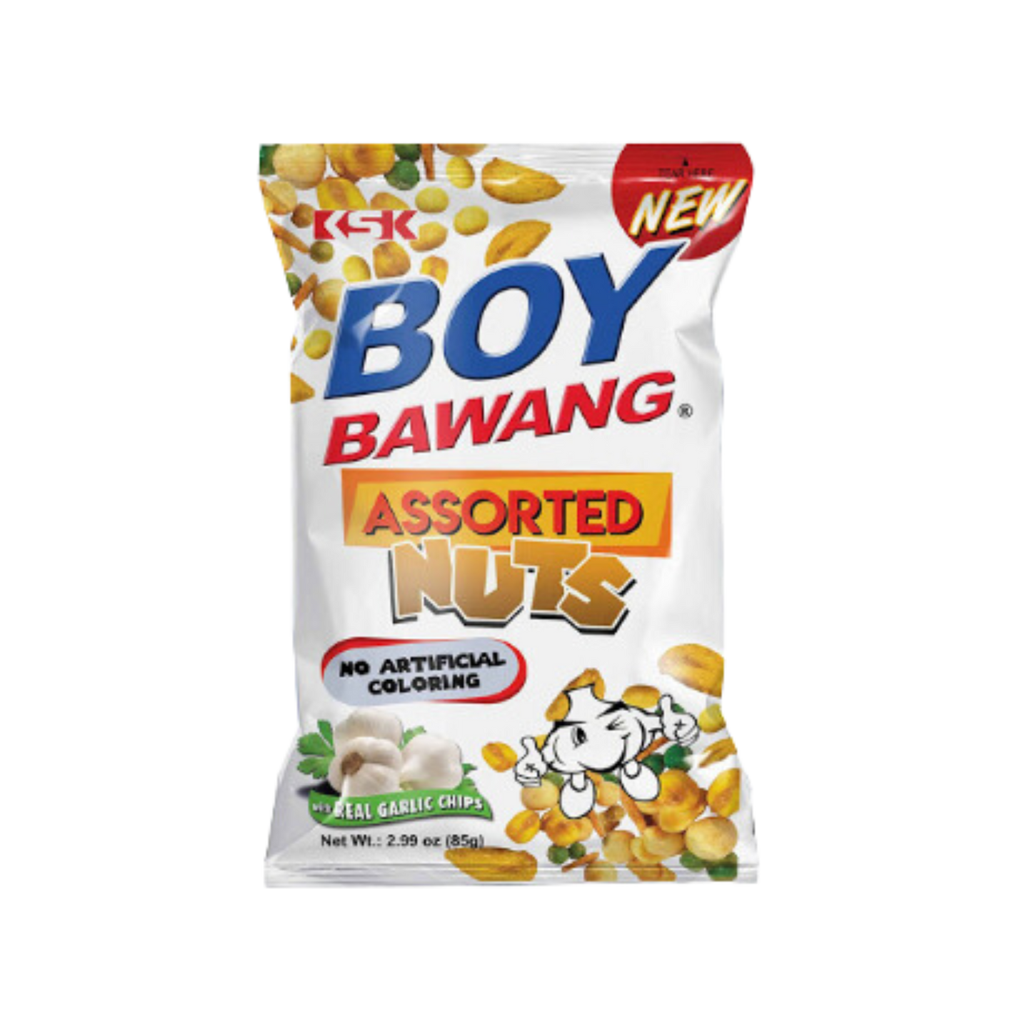 Boy Bawang Assorted Nuts - 40/85g | 2.99oz