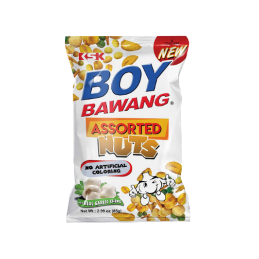 Boy Bawang Assorted Nuts - 40/85g | 2.99oz