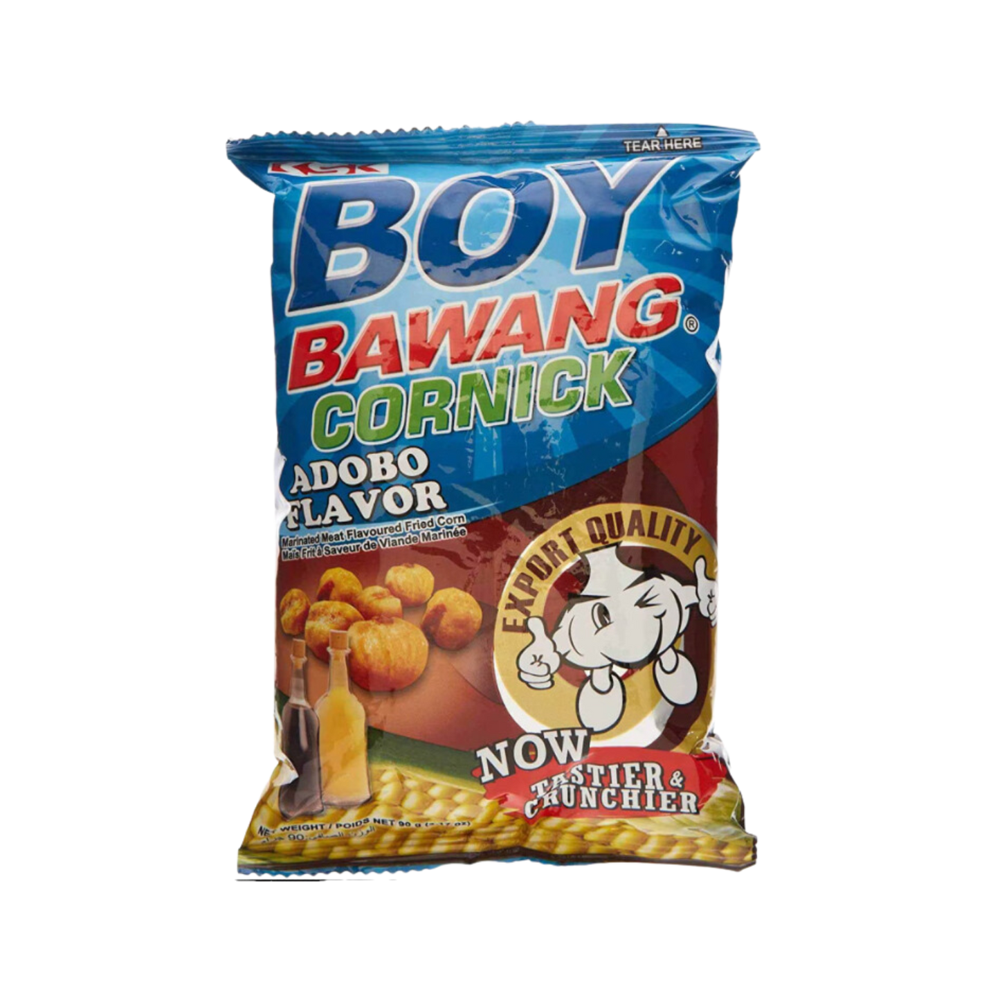 Boy Bawang Cornick Adobo Flavor - 40/90g | 3.17oz