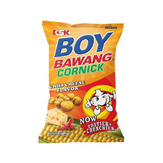 Boy Bawang Cornick Chili Cheese Flavor - 40/80g | 2.82oz