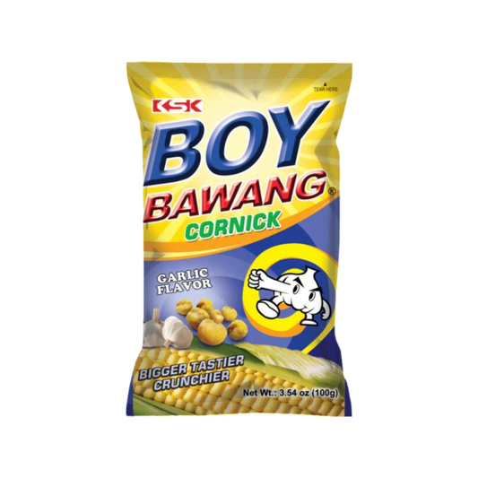 Boy Bawang Cornick Garlic Flavor - 40/100g  | 3.54oz