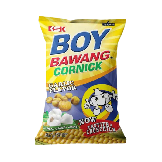 Boy Bawang Fried Corn Garlic - 40/90g | 3.17oz