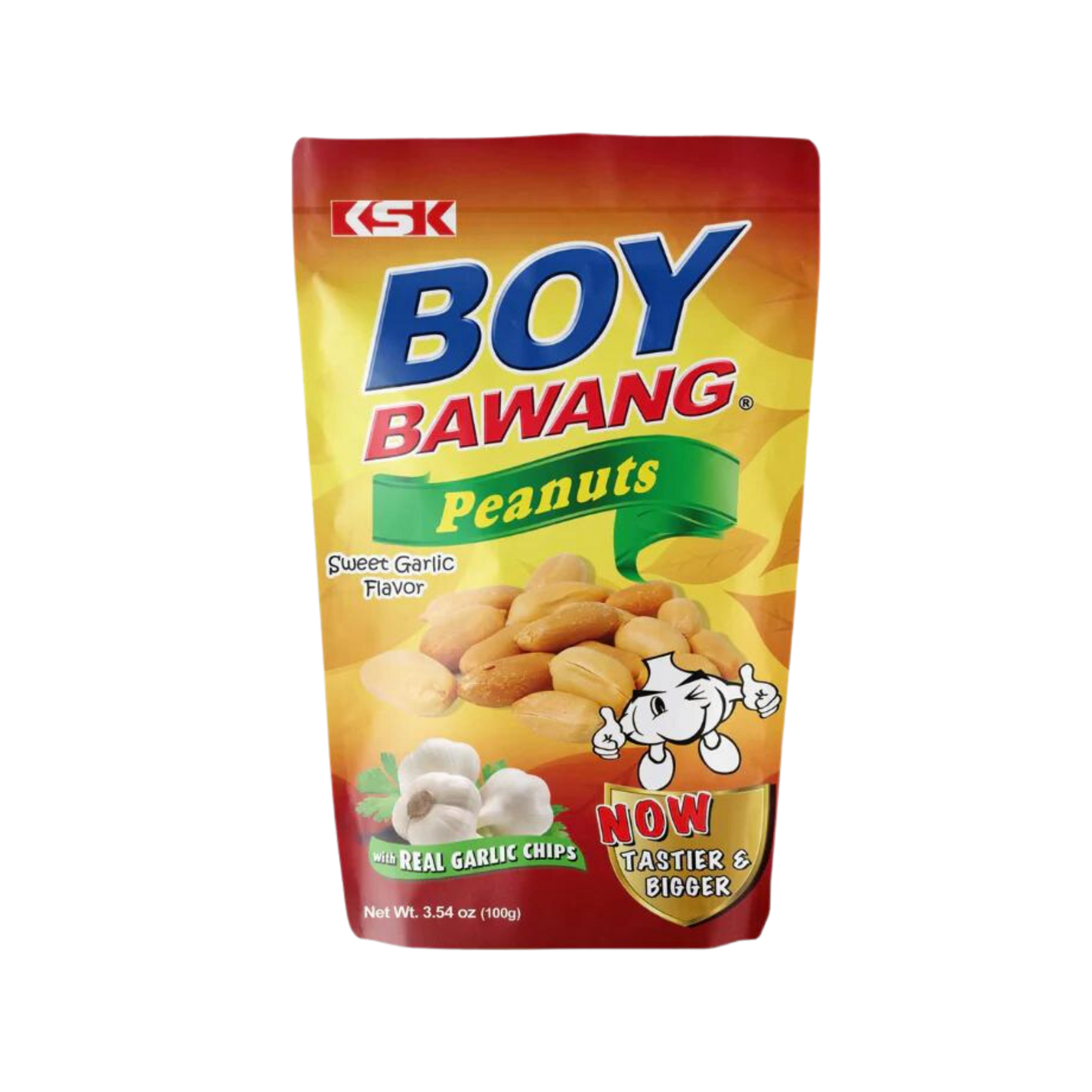 Boy Bawang Peanuts Garlic Flavor - 100g | 3.54oz