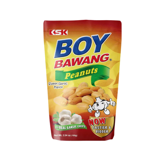 Boy Bawang Peanuts Garlic Flavor - 100g | 3.54oz