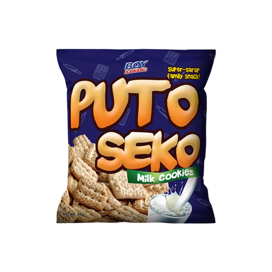 Boy Bawang Puto Seko Milk - 100/30g | 1.06oz