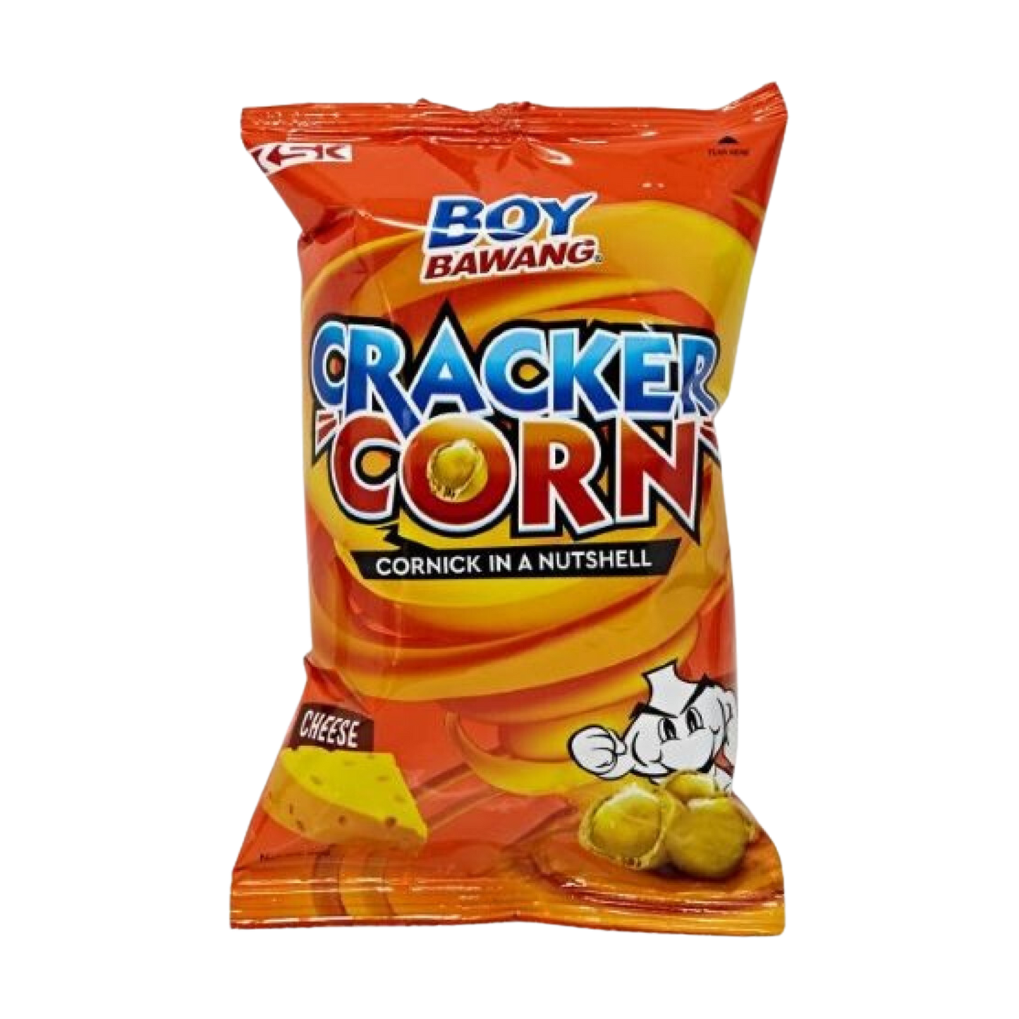 Boy Bawang Special Corn Cracker Corn Cheese  - 40/80g | 2.82oz