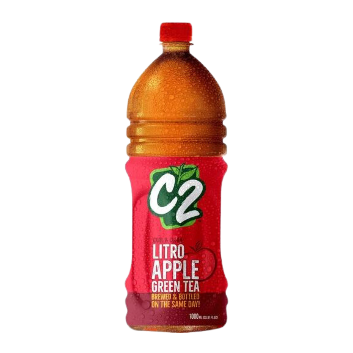 C2 Green Tea Apple x 12's - 12/1L | 33.81fl oz