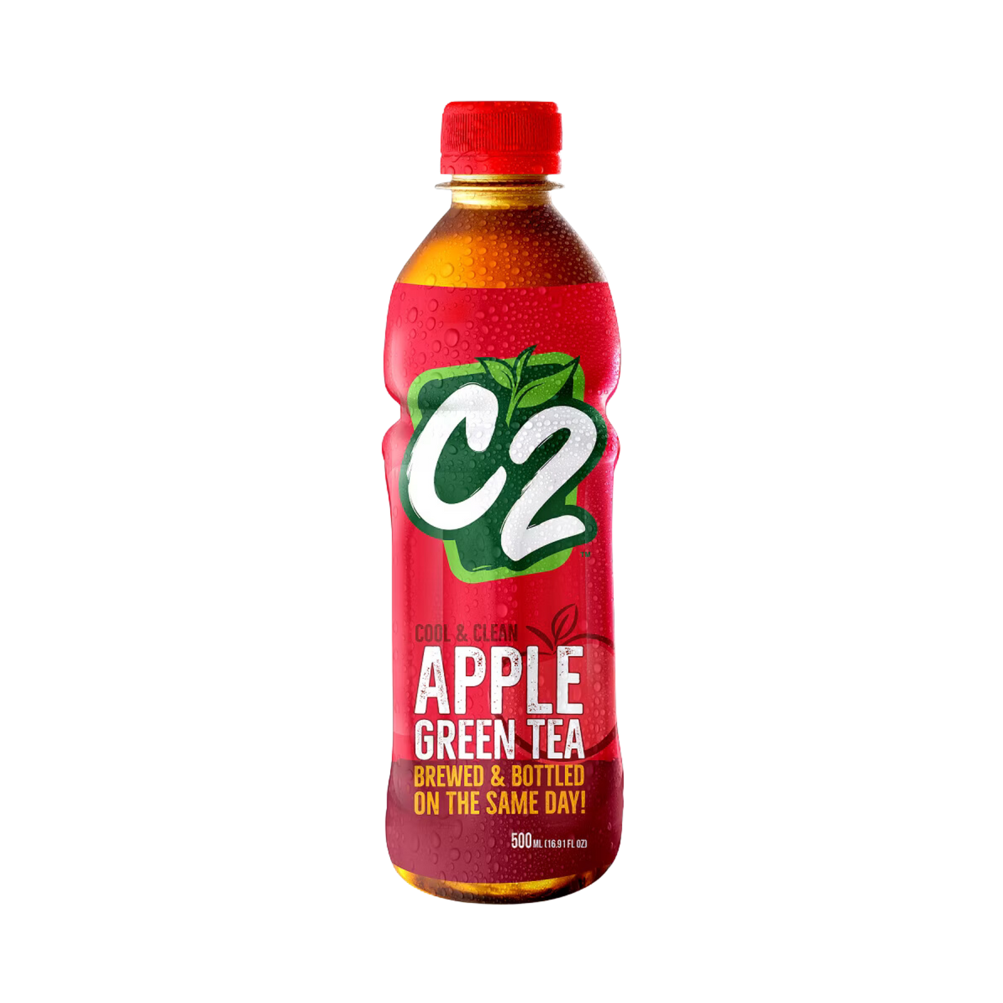 C2 Green Tea Apple x 24's - 24/500ml | 16.91fl oz