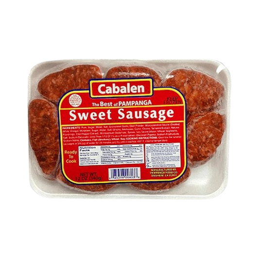 CABALEN SWEET SAUSAGE BULK - 20lbs