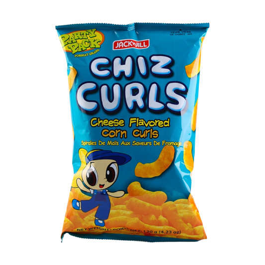 Jack 'n Jill Chiz Curls Party Pack - 18/120g | 4.23oz