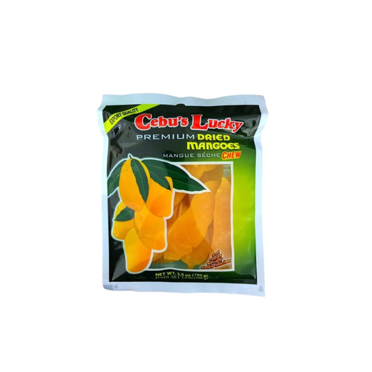 Jollibites Cebu's Lucky Dried Mango Chew 100g - 100/100g | 3.53oz