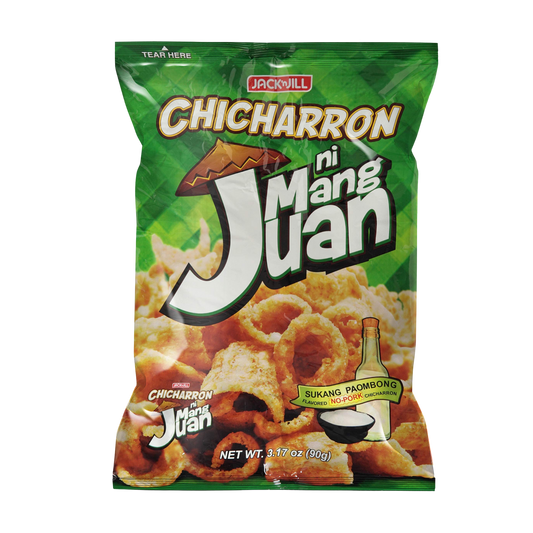 Chicharron ni Mang Juan Sukang Paombong 90g x 18's - 18/90g | 3.17oz