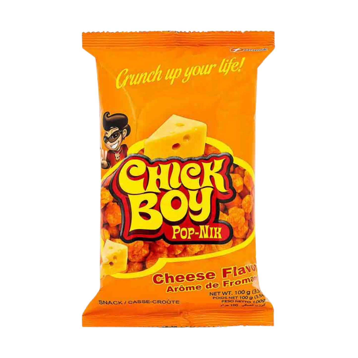 Chick Boy Pop-Nik Cheese Flavor - 40/100g | 3.54oz