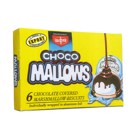 Choco Mallows Chocolate Covered Marshmallow-Biscuits - 48/100g | 3.53oz