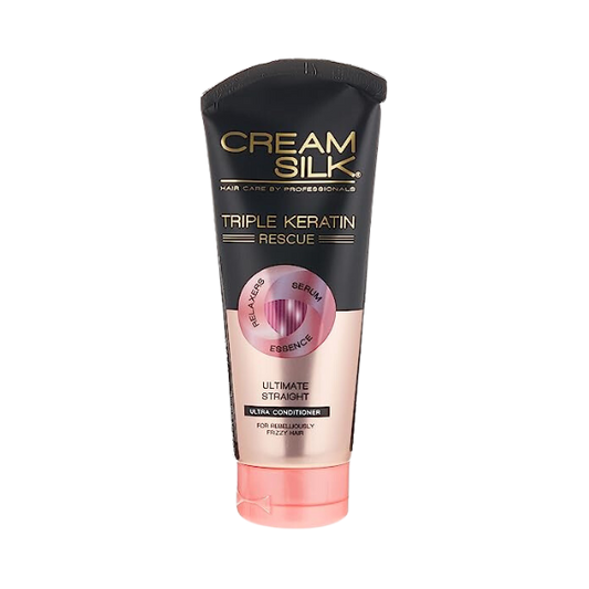 Cream Silk Triple Keratin Ultimate Straight 340ml