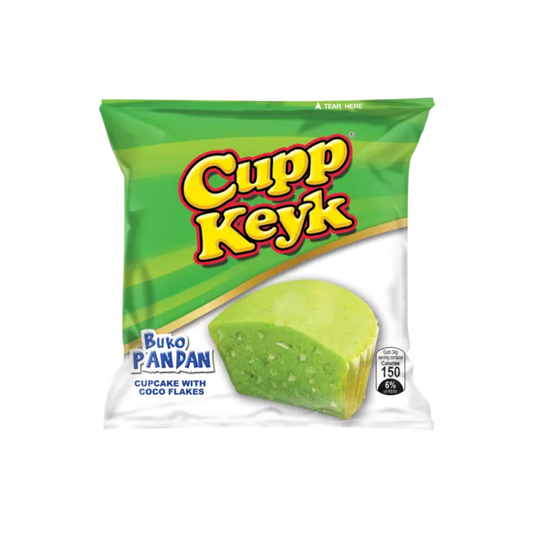 Cupp Keyk Buko Pandan - 10x10/34g | 1.2oz