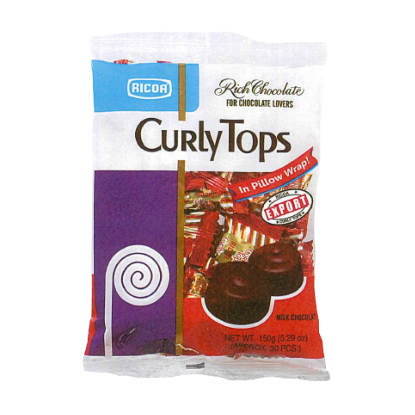 Ricoa Curly Tops in Pillow Wrap -150g | 5.29oz