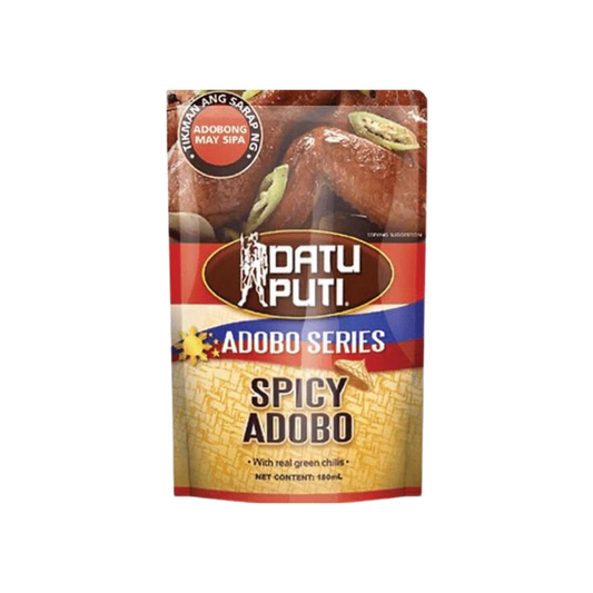 Datu Puti Adobo Series Spicy Adobo 180ml SUP - 24/180ml  | 6.09fl oz