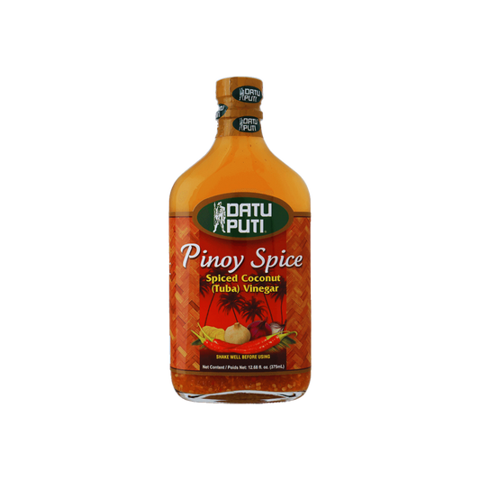 Datu Puti Pinoy Spice - Spiced Coconut (Tuba) Vinegar - 24/375ml  |  12.68fl oz