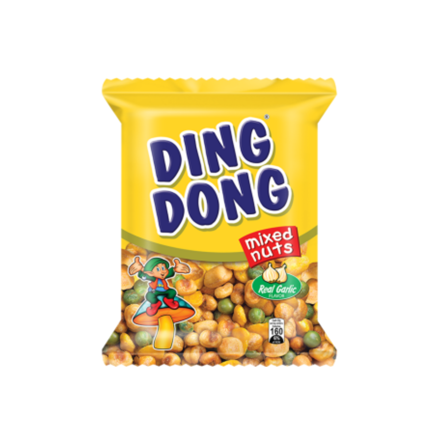 Dingdong Mixed Nuts Real Garlic (Yellow) - 60/100g | 3.53oz