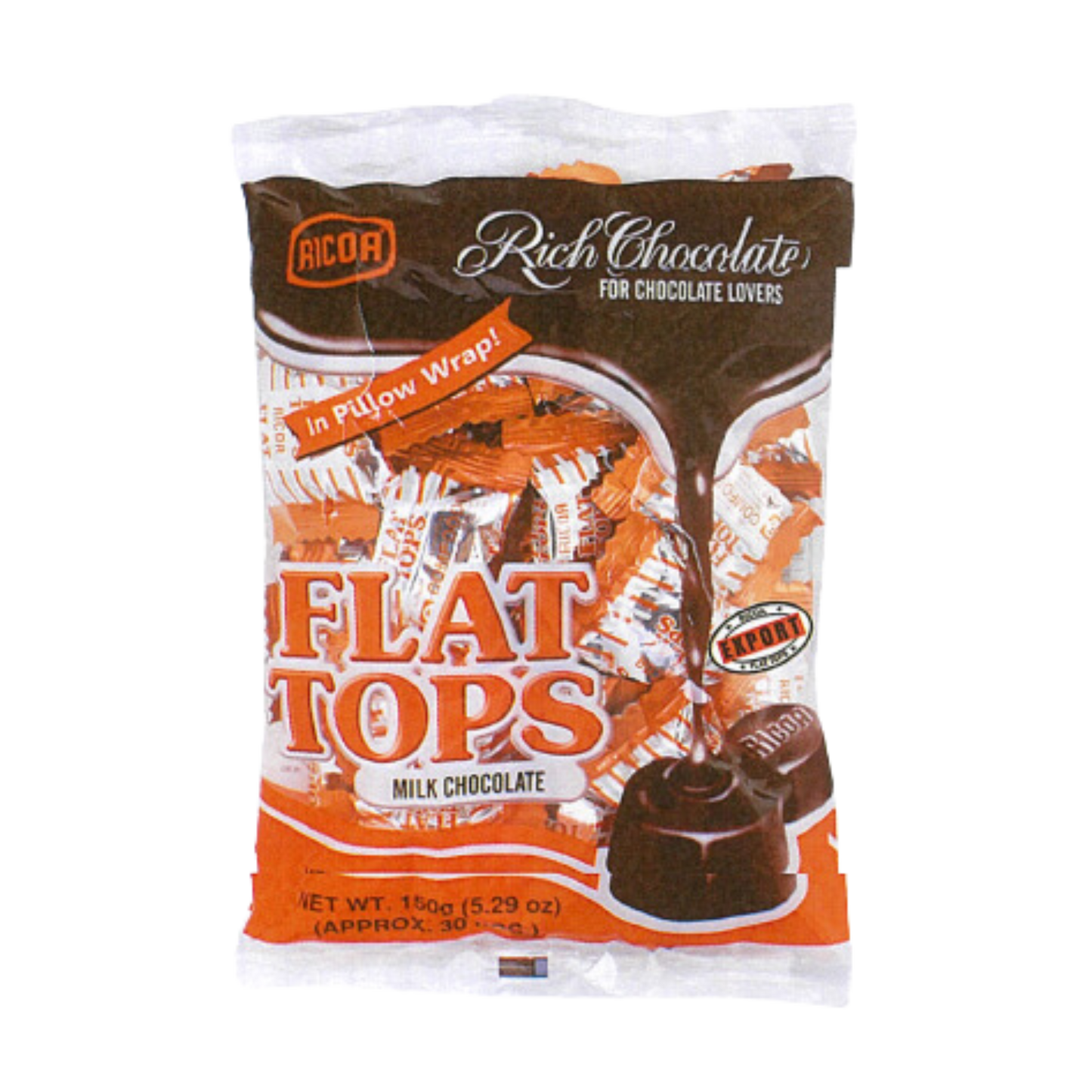 Ricoa Flat Tops in Pillow Wrap 30/150g  |  5.29oz