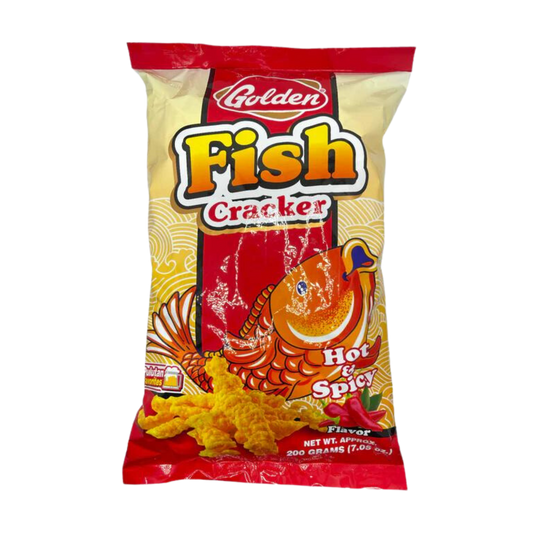 Golden Fish Cracker - Hot & Spicy - 20/200g (7.05oz)