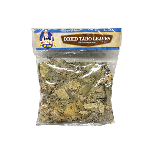 Inday's Best Taro Leaves - 20/100g | 3.53oz