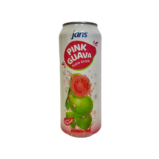 Jans Pink Guava Juice Drink - 12/500ml | 16.9oz