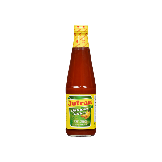 Jufran Banana Sauce Regular - 18/550g  | 19.40oz