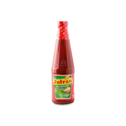 Jufran Banana Sauce Hot & Spicy - 18/550g  | 19.40oz