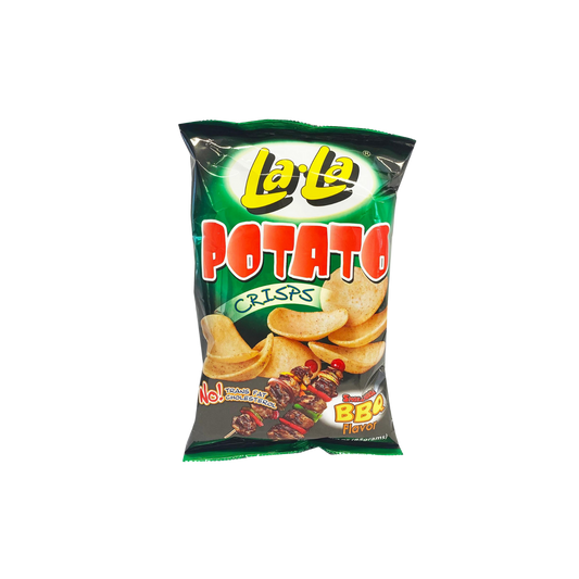 LaLa Potato Crisps Smokehouse Barbecue Flavor - 24/85g | 3oz