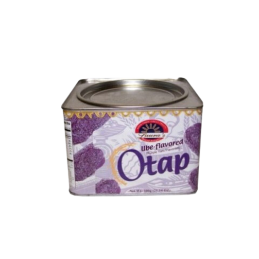 Laura's Otap Tin (Ube Flavored)  - 12/600g | 21.16oz