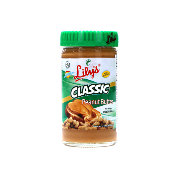 Lily's Peanut Butter Classic 296g (Glass) - 24/296g | 10.44oz