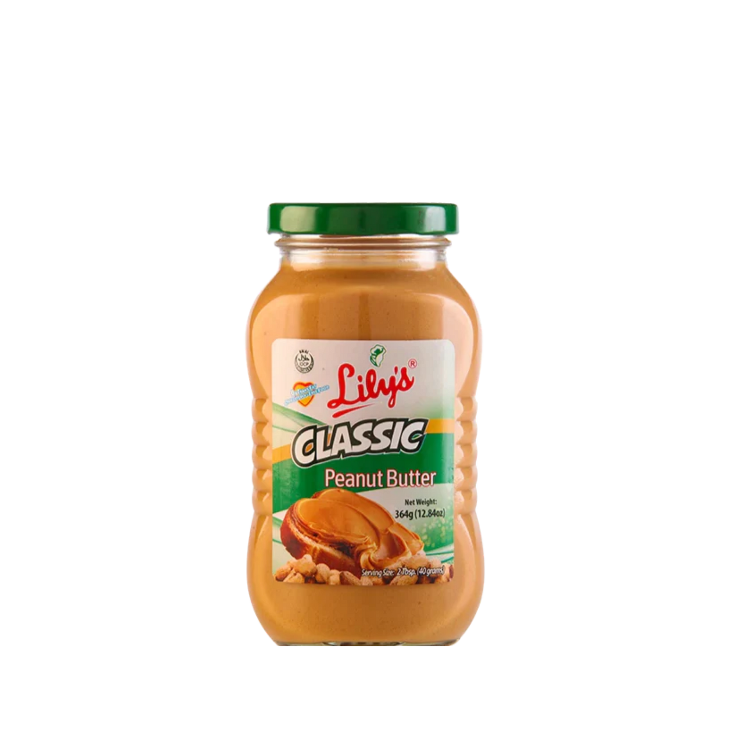 Lily's Peanut Butter Classic 364g (Glass) - 12/364g | 12.84oz