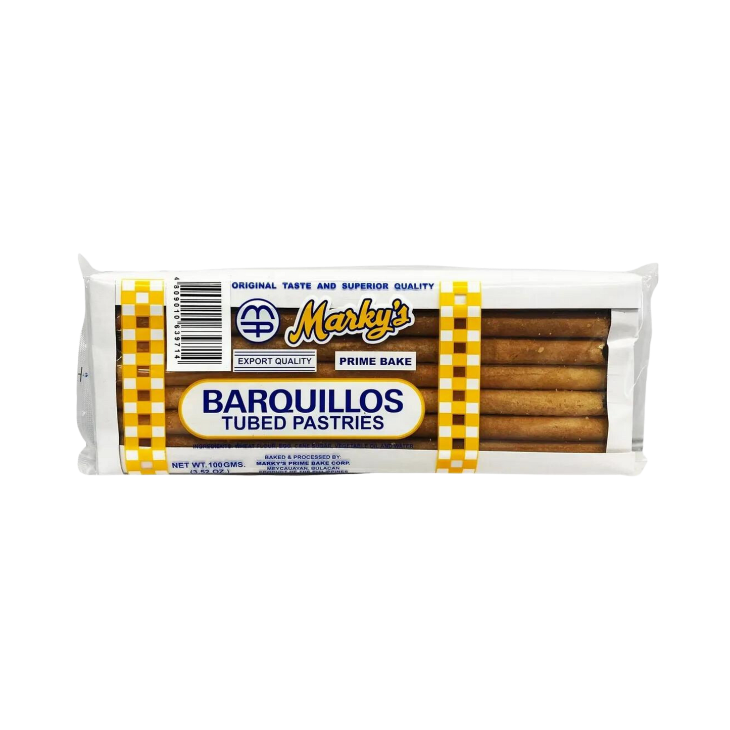 Marky's Barquillos Wafer Stick Big - 30/100g | 3.53oz