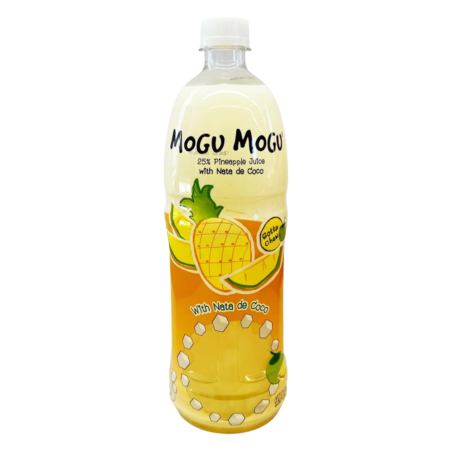 Mogu Mogu Pineapple Juice - 12/1L | 33.81fl oz