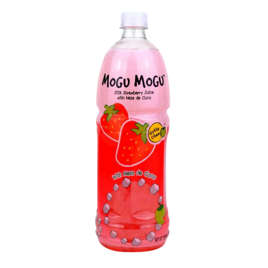 Mogu Mogu Strawberry Juice - 12/1L | 33.81fl oz