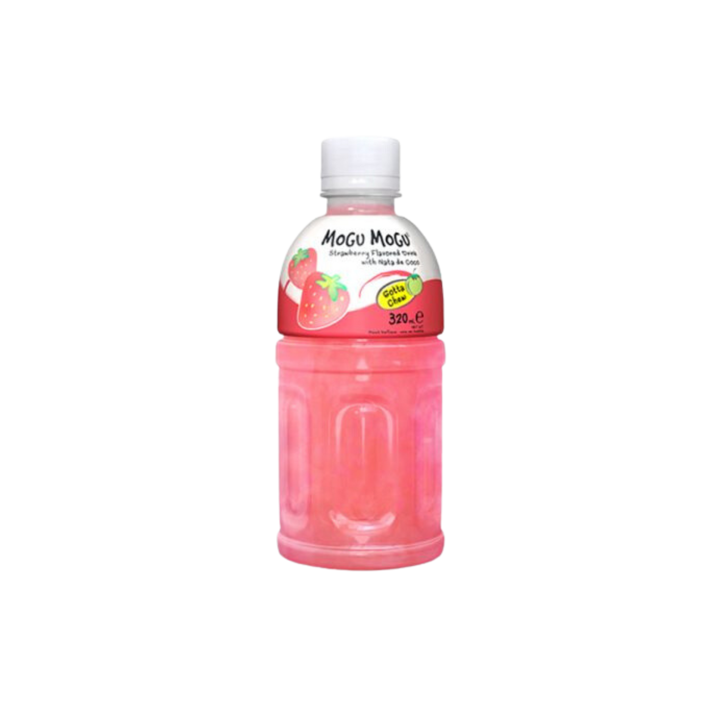 Mogu Mogu Strawberry Juice - 24/320ml  | 10.82fl oz