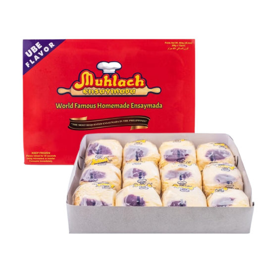 Muhlach Ensaymada Ube - 12x20/60g | 2.12oz