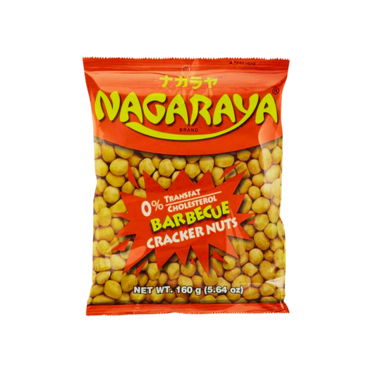 Nagaraya Barbecue Cracker Nuts - 48/160g |  5.64oz