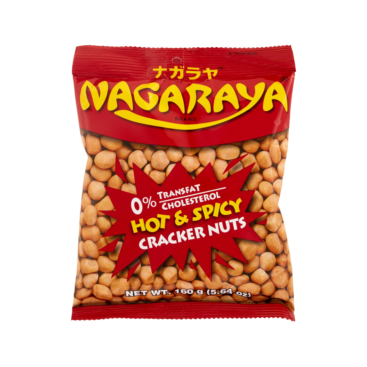 Nagaraya Hot & Spicy Cracker Nuts - 48/160g |  5.64oz